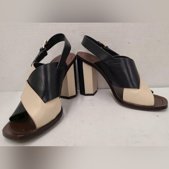 Tory Burch Sling-back Block Heels - Picture 2 of 6